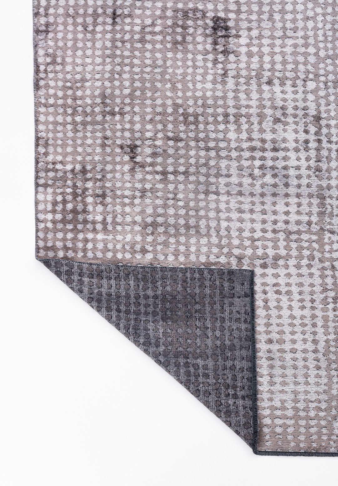 Dots Dark Grey - Light Grey Rug Rugs - Venetto Design Venettodesign.com