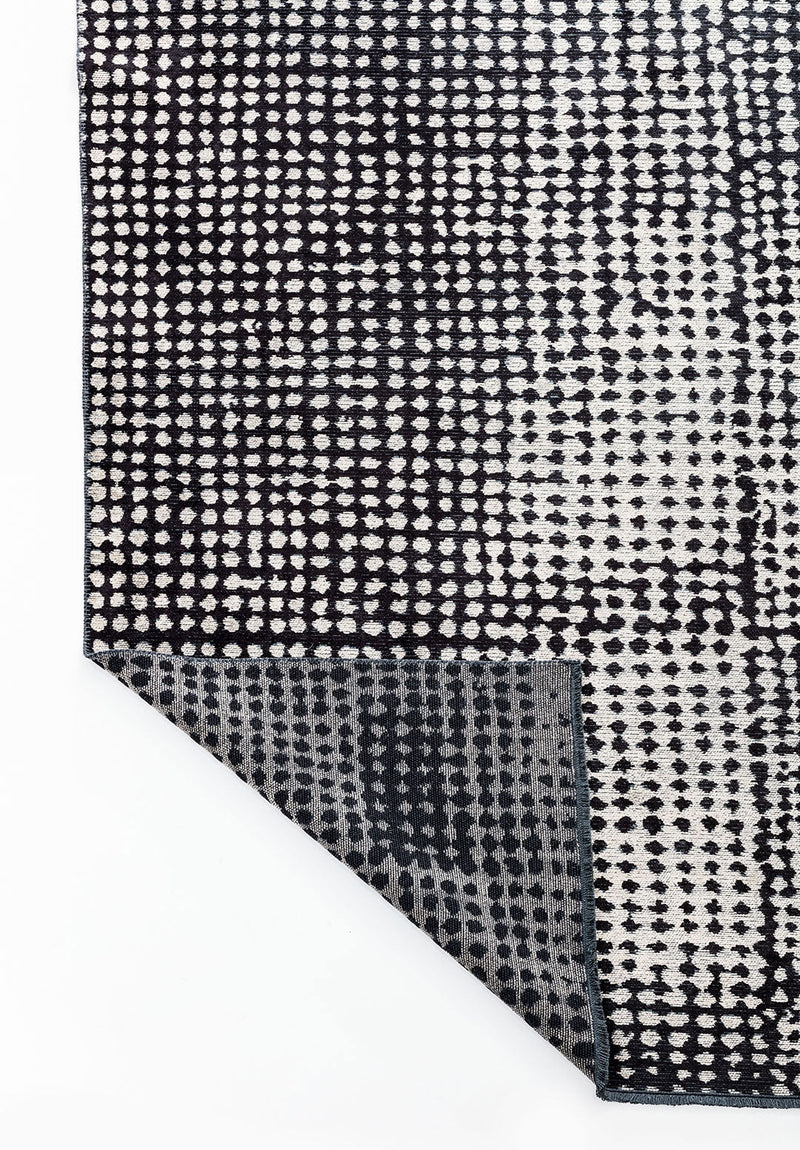 Dots Black - Cream Rug Rugs - Venetto Design Venettodesign.com
