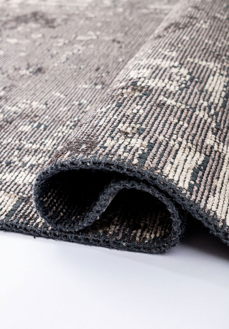 Helix Beige - Dark Grey Rug Rugs - Venetto Design Venettodesign.com