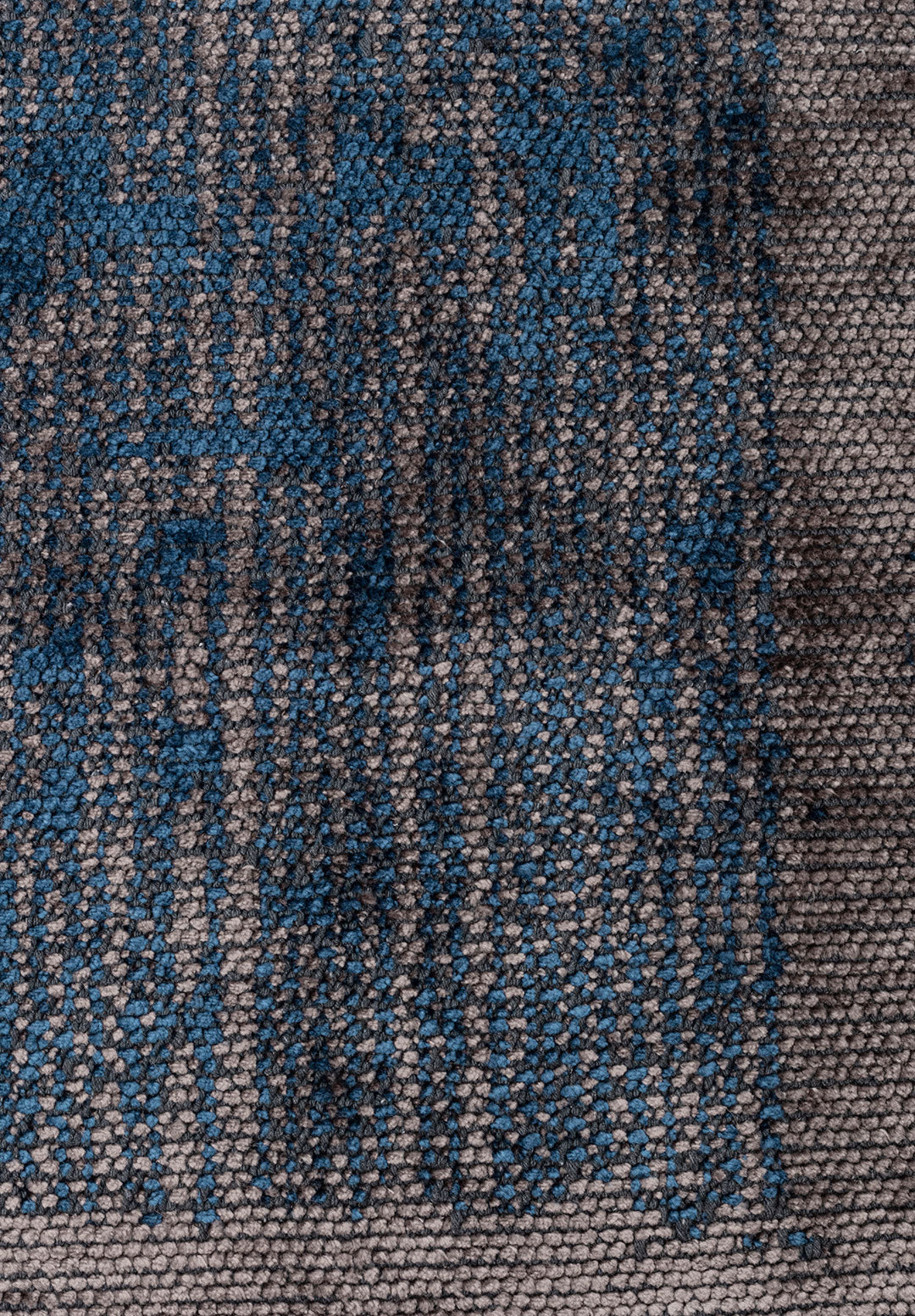 Panorama Navy Blue - Dark Grey Rug Rugs - Venetto Design Venettodesign.com