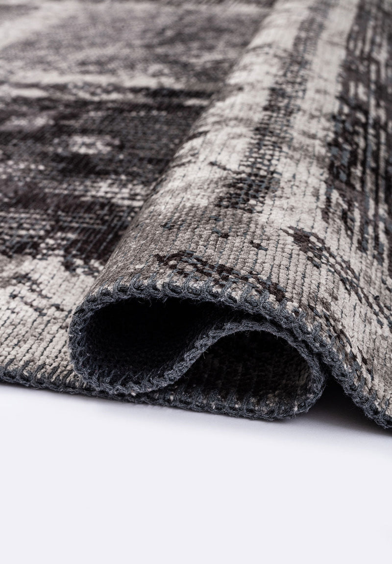 Panorama Charcoal - Grey Rug Rugs - Venetto Design Venettodesign.com