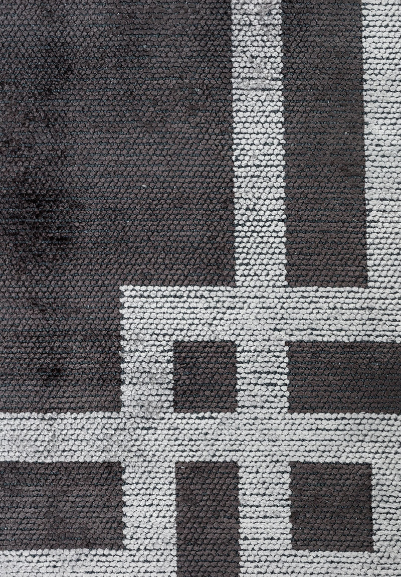 Twist Charcoal - Grey Rug Rugs - Venetto Design Venettodesign.com