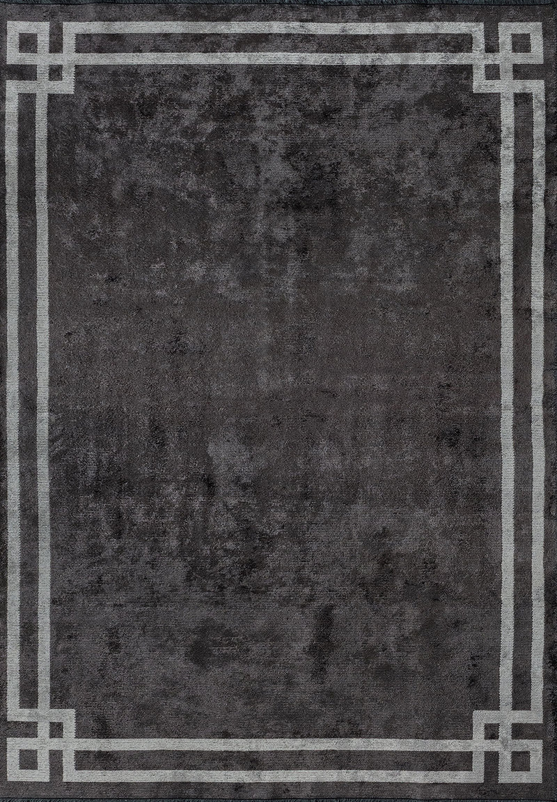 Twist Charcoal - Grey Rug Rugs - Venetto Design Venettodesign.com