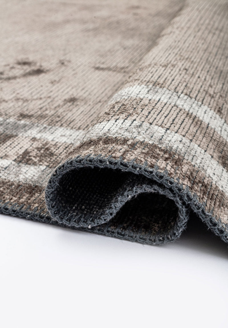 Twist Dark Grey - Light Grey Rug Rugs - Venetto Design Venettodesign.com