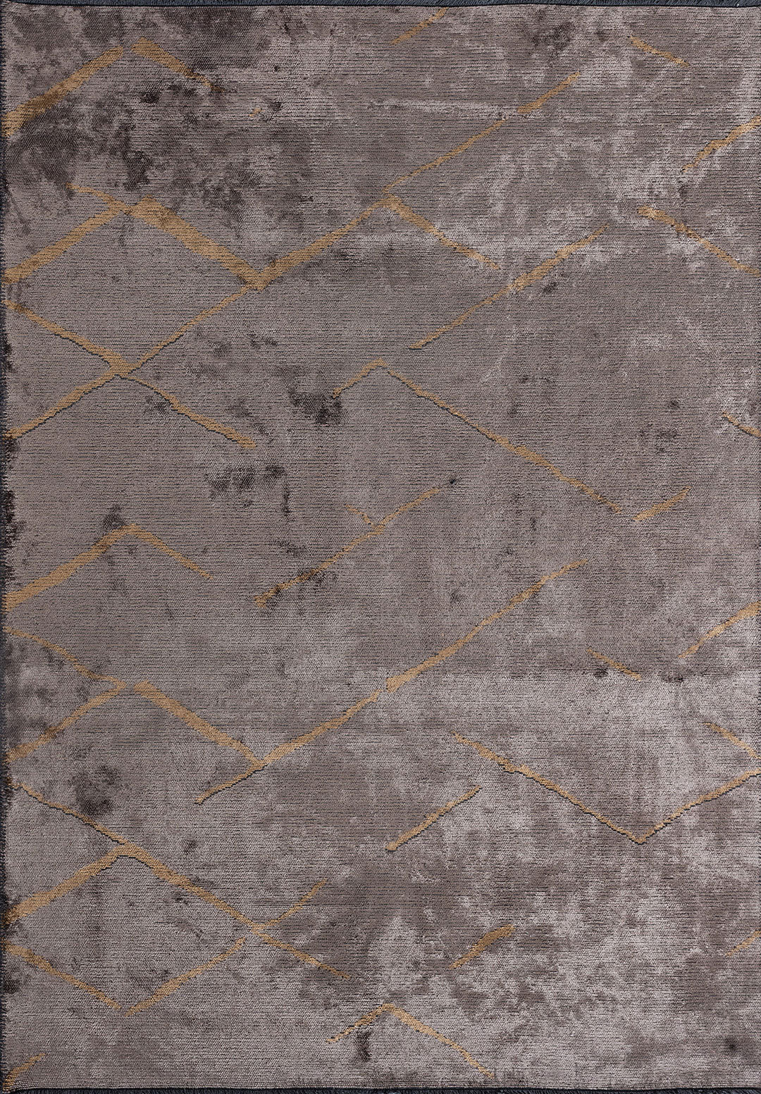 Wave Light Brown - Dark Grey Rug Rugs - Venetto Design Venettodesign.com