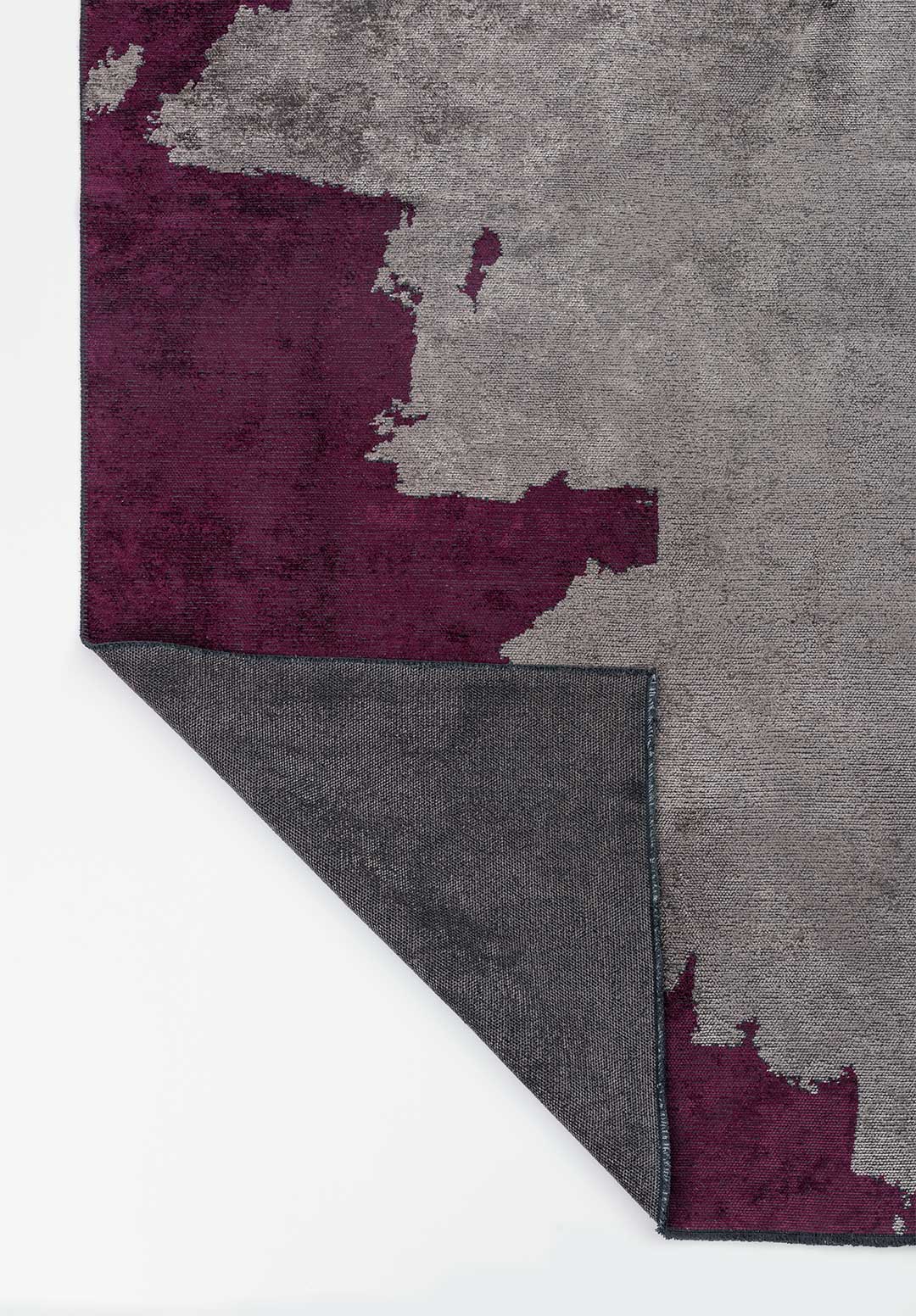 Coast Dark Grey - Dark Damson Rug Rugs - Venetto Design Venettodesign.com