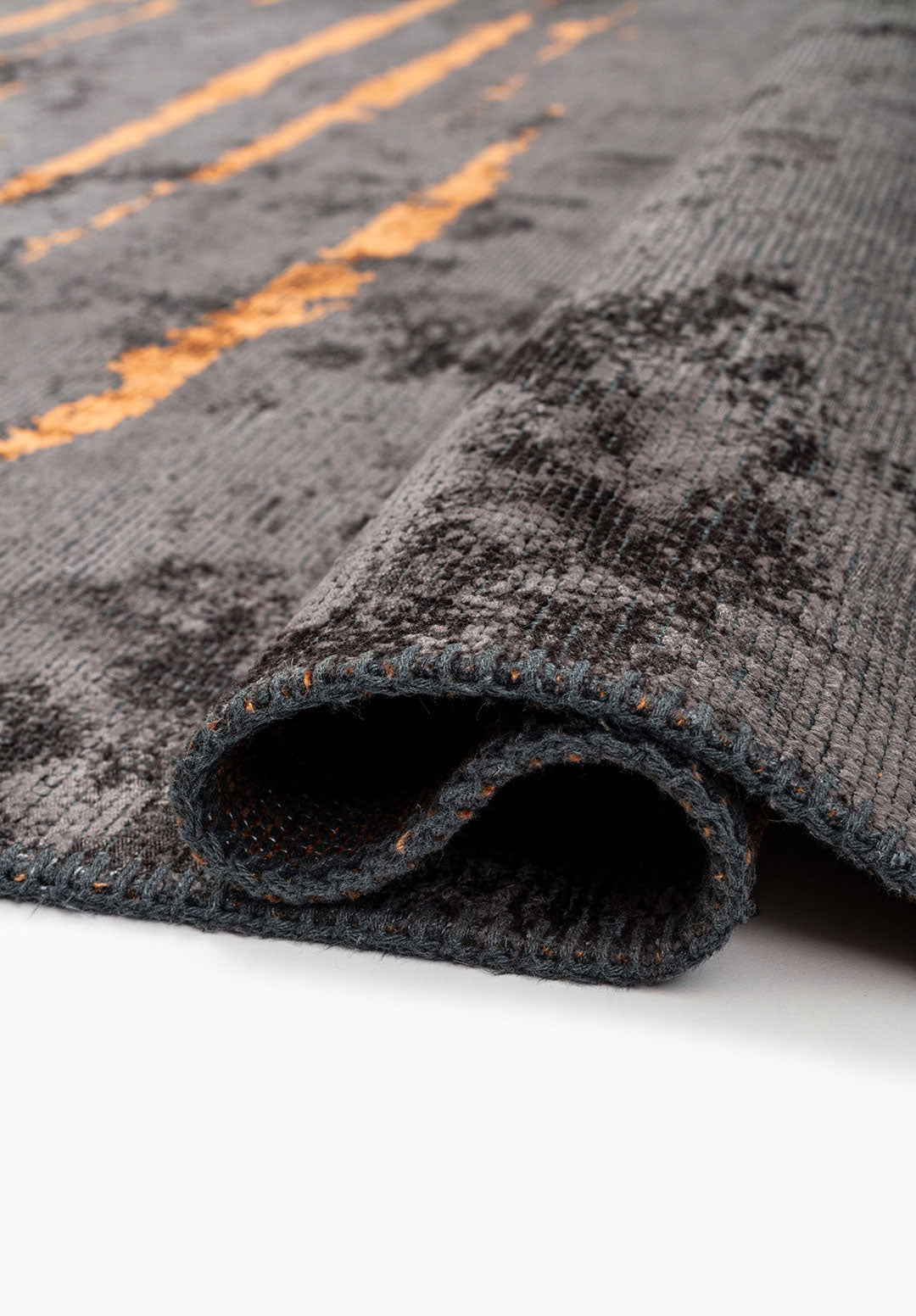 Split Terra - Charcoal Rug Rugs - Venetto Design Venettodesign.com