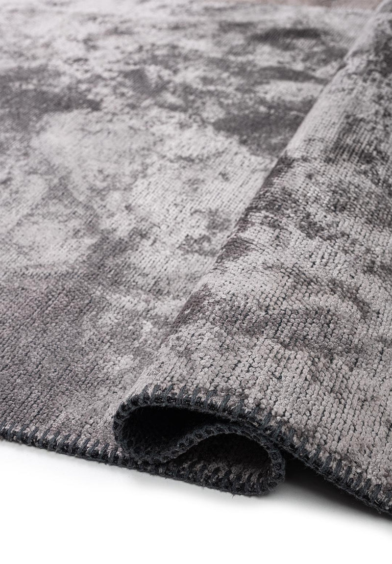 Block Charcoal - Dark Grey Rug
