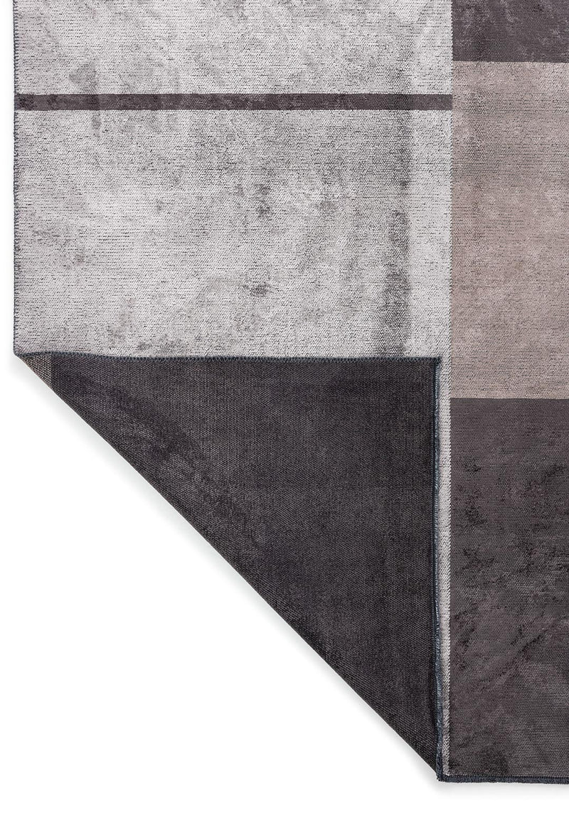 Block Charcoal - Dark Grey Rug