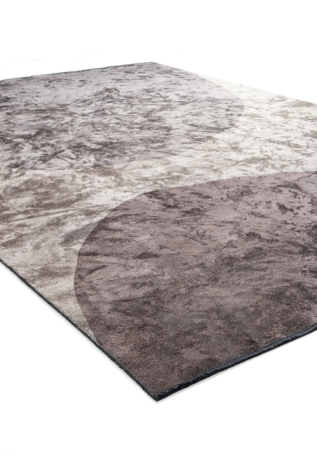 Land Dark Grey Dark Mink Rug