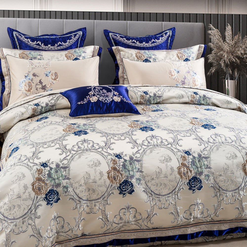 Gazaneya Oriental Jacquard Luxury Bedding Set