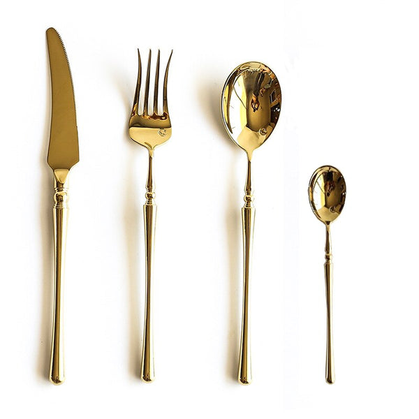 Rome Cutlery Set Cutlery - Venetto Design Gold / 24 Pieces set Venettodesign.com