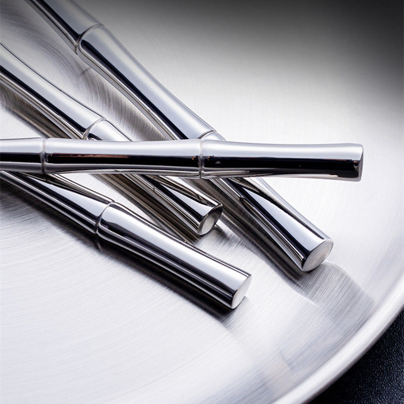Aldomara Bamboo Gold/Silver Cutlery Set Cutlery - Venetto Design Venettodesign.com