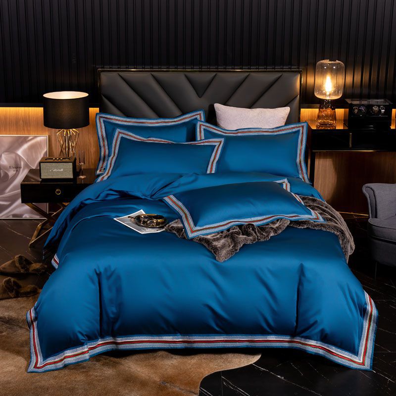 Osmano Luxury Soft Egyptian Cotton Duvet Cover Set Duvet Cover Set - Venetto Design Venettodesign.com