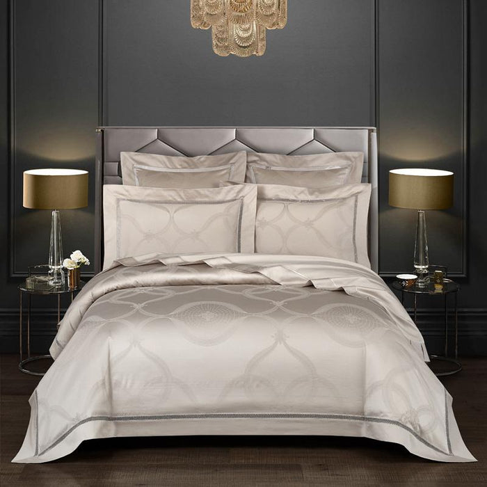 Avida Egyptian Cotton Vintage Jacquard Bedding Set