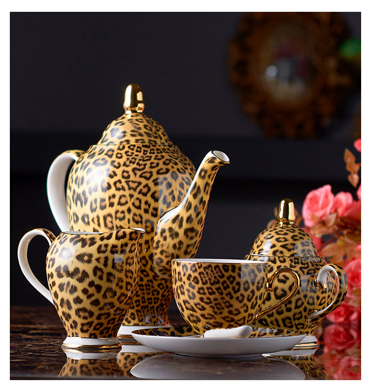 Luxury Leopard Mug Set - Venetto Design Venettodesign.com