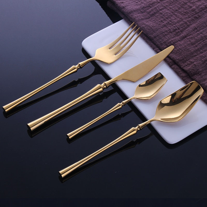 Venice Shine Cutlery Set Cutlery - Venetto Design 24 Pieces Set Venettodesign.com