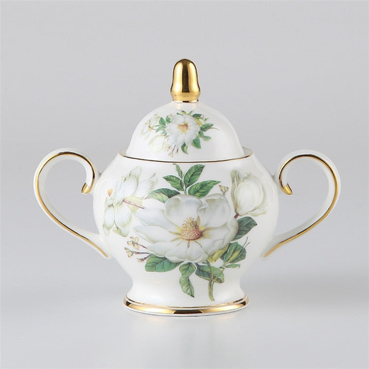 Floreziya Ceramic Bone China Tea/Coffee Set - Venetto Design Venettodesign.com