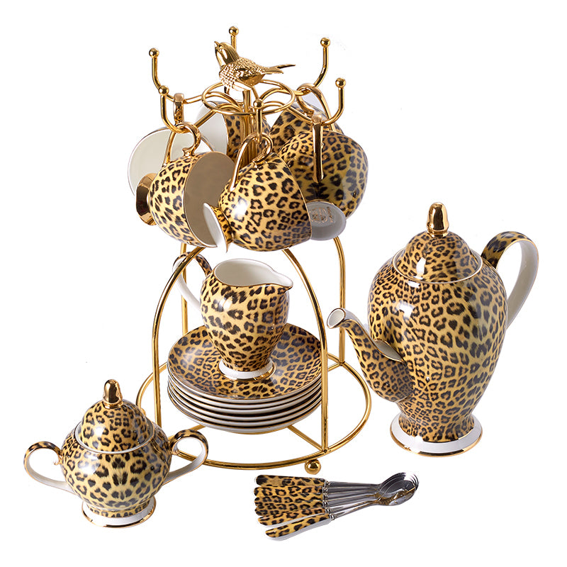 Luxury Leopard Mug Set - Venetto Design Venettodesign.com