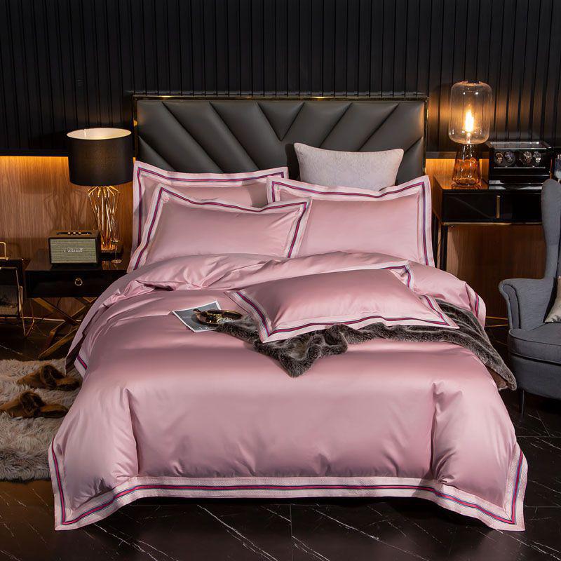 Osmano Luxury Soft Egyptian Cotton Duvet Cover Set Duvet Cover Set - Venetto Design Color 3 / Fitted Bed Sheet / King size 4Pcs Venettodesign.com