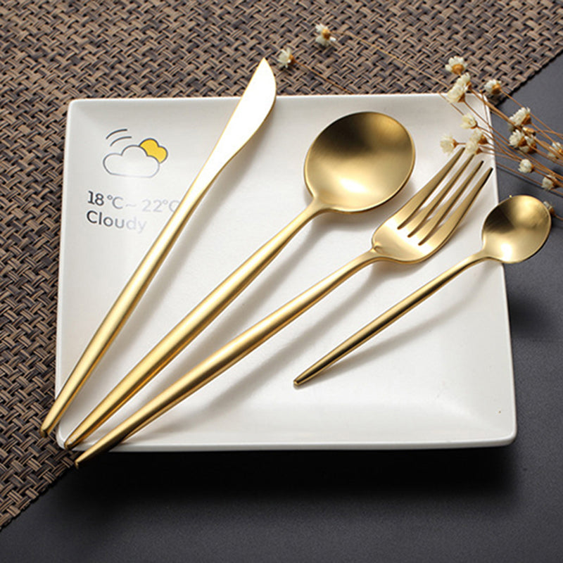 Arya Gold Cutlery Set Cutlery - Venetto Design Venettodesign.com