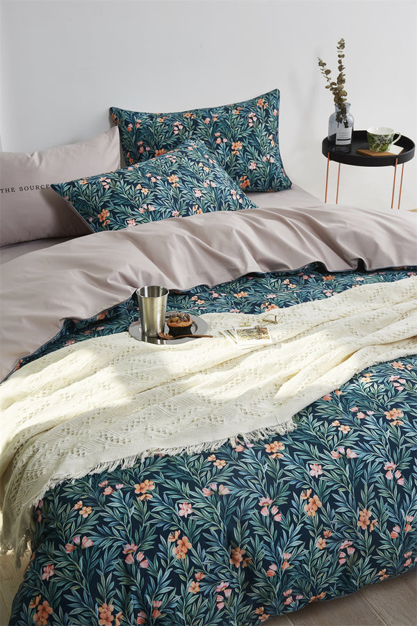 Ebba Ultra Soft Egyptian Cotton Duvet Cover Set Duvet Cover Set - Venetto Design Venettodesign.com