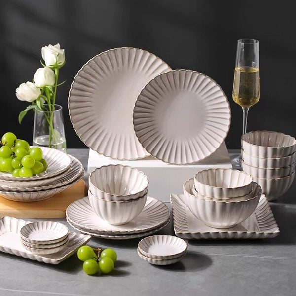 Tove Luxury Dinnerware Set Plate - Venetto Design Venettodesign.com