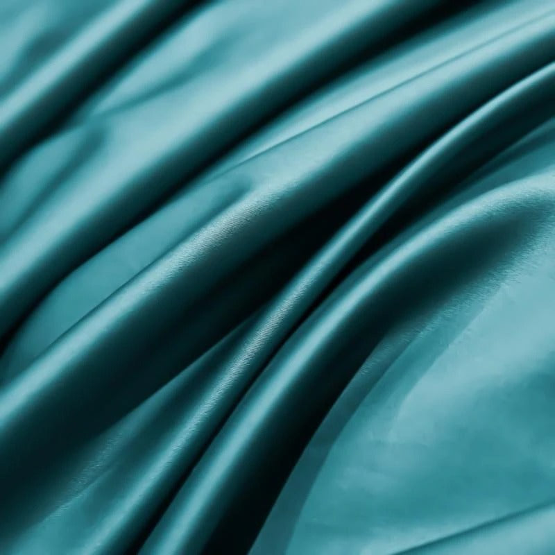 Neo Green Silky Cotton Duvet Cover Set Duvet Cover Set - Venetto Design Venettodesign.com