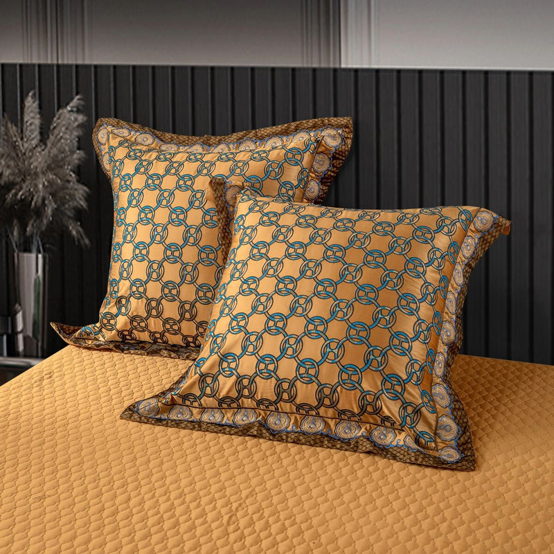 Khronom Luxury Satin Cotton Duvet Cover Set Duvet Cover Set - Venetto Design Venettodesign.com