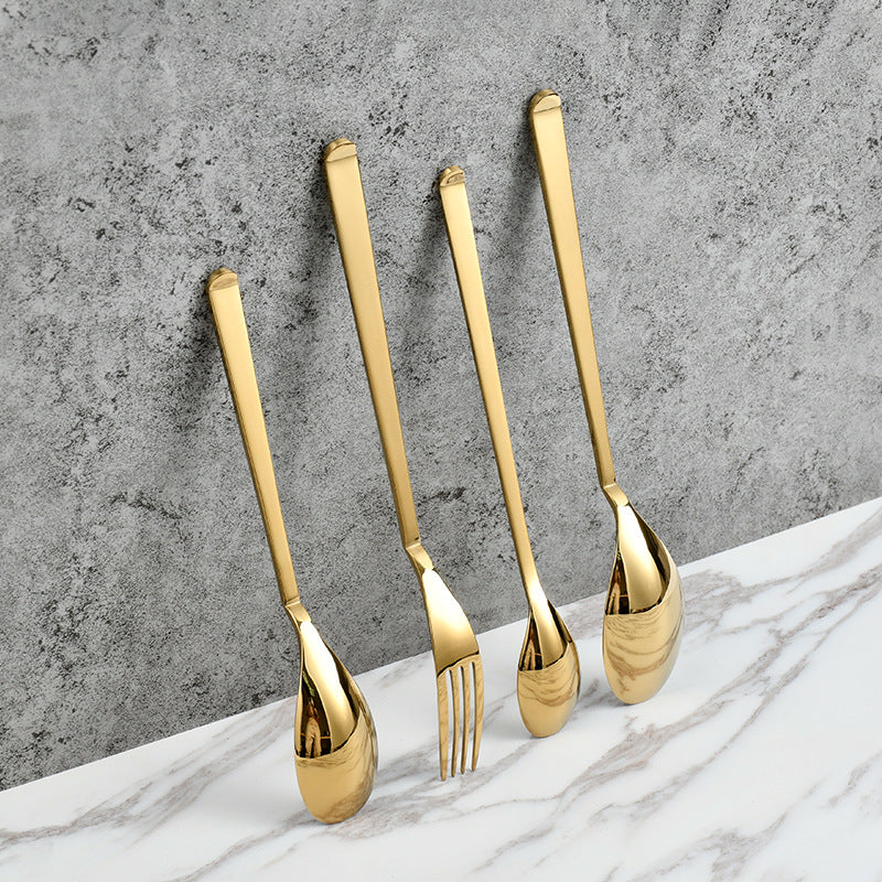 Daphne Stainless Steel Cutlery Set Flatware - Venetto Design Venettodesign.com