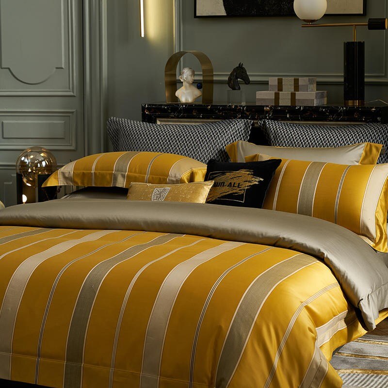 Dianna Luxury Egyptian Cotton Duvet Cover Set - Venetto Design Venettodesign.com