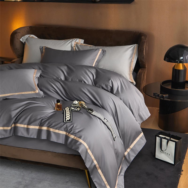 Karine Modern Seamless Solid Egyptian Cotton Duvet Cover Set Duvet Cover Set - Venetto Design Venettodesign.com