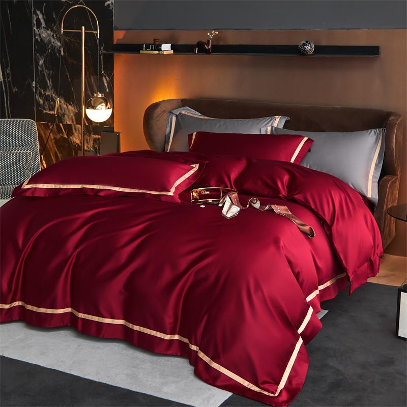Karine Modern Seamless Solid Egyptian Cotton Duvet Cover Set Duvet Cover Set - Venetto Design Venettodesign.com