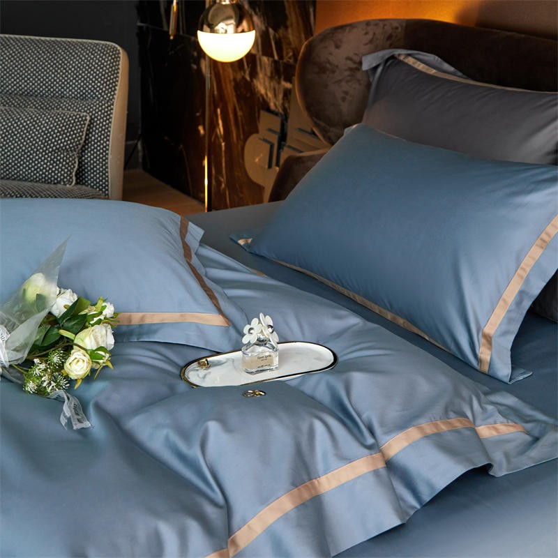 Karine Modern Seamless Solid Egyptian Cotton Duvet Cover Set Duvet Cover Set - Venetto Design Venettodesign.com