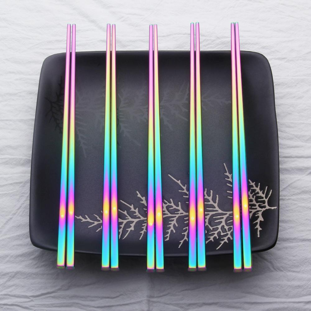 Irised Chopsticks Cutlery Set