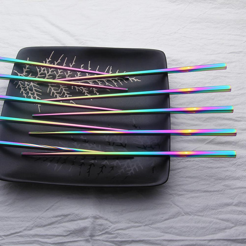 Irised Chopsticks Cutlery Set Cutlery - Venetto Design Venettodesign.com