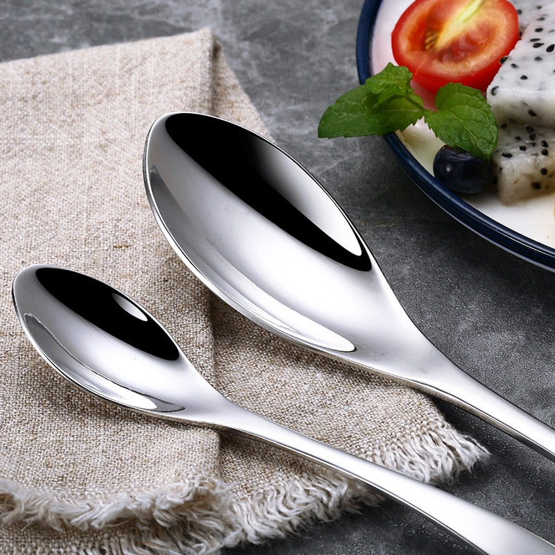 Jet Silver Cutlery Set Cutlery - Venetto Design Venettodesign.com